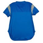 Detroit Lions Nfl Team Apparel Womens V Neck Lace Up Jersey Blue Xl Sparkle Logo