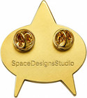 Star Trek Communicator Badge Pin Replica Magnetic Cosplay Next Generation