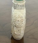 Extremely Rare Fossilized Stone Snuff Bottle Chinese 18th   19th Century Jade