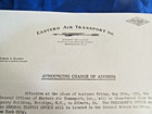 1933 Eastern Air Transport   Letter  eventually Eastern Air Lines   Brooklyn  Ny
