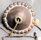 Antique Bronze African Necklace Pendant  One Pound   Weight  Very Rare 