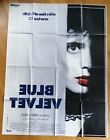 Blue Velvet David Lynch Original Large French Movie Poster Rare Doublesided