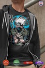 Kakashi Shirt Naruto Shippuden Sasuke Itachi Anime Unisex Tee T-shirt All Size