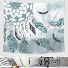  Fabric Wall Hanging Tapestry 51hx59w Inch 59l  X 51w  Abstract Dreamcatcher