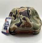 Pabst Blue Ribbon Camo Beer Hat Cap Adjustable Snapback Nwt
