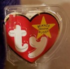 Princess Diana Beanie Buddy Original  Ty 1998 Plush 14  Purple White Rose 