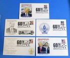 Donald Trump  Jd Vance 2025 Presidential Inauguration Set 5  Panda Cachet  60th