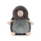 Jelly Muswell Mole Stuffed Animal Plush Toy Cute Soft Grey Underground Criter