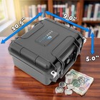 Casematix Graded Coin Slab Case For 42 Pcgs Ngc Holders Waterproof Storage