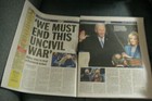 Vintage Newspaper-the New York Daily News-2020 Elections-biden-january 21  2021