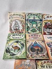 Vintage Camel Cigarettes  Artist Edition Packs Empty Lot Of 15 Please Read