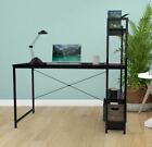 Computer Desk With Shelve For Student Office Pc Laptop Table Gaming Writing New