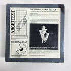 Architest Spiral Stair Puzzle Architectural Wooden Vtg 1987 Rare Box Instruction