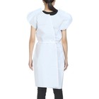Mckesson Disposable Adult Tissue-poly Exam Gown One Size Fits Most 50 Ct