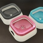 1l Anti Splash Dog Water Bowl No Spill Pet Drinking Bowl For Dogs Cats Puppies