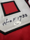 Bobby Hull  the Golden Jet  Blackhawks Signed Auto Jersey Jsa Coa Hof    83