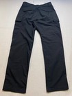Tru-spec Tactical Cargo Pants Mens 34x32 Black Cotton Poly  Ripstop Combat