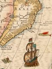 New World North South America 1609 Vintage Style Illustrated Map - 18x24