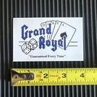 Beastie Boys Sticker Grand Royal Fugazi Cro Mags Zorlac Nyhc Bad Brains Wu Tang