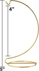 5  Tall Gold Ornament Display Hanger Stands For Christmas Ornaments   6 Pack
