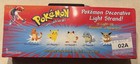 Pok  mon Decorative Light Strand In Box - Vintage 1999 - Working - See Desc   