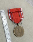 Ww1 Original French Verdun Medal 1916 Battle Bronze Signed Vernier
