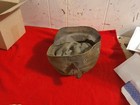 Vintage 1930s Miners Hat Canvas Coal Mining Hat T r  Jones   Co Mining Cap