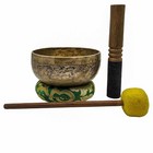 6  Vintage Small Handmade Hand Beaten Hammered Antique Yoga Singing Bowl Tibetan