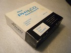 Vintage 1960 s Philco Powerhouse 8 Transistor Radio With Leather Case And Box