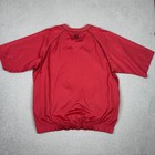 Footjoy Windshirt Jacket Mens Large Red Golf Pullover V-neck Fj Short Sleeve