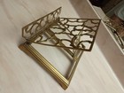 Vintage Solid Brass Liturgical Book Stand Holder