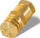 6541-1 Boomless Spray Nozzle 1 2  Fpt  10 Orifices  90     180   Caps  4 2 Gpm