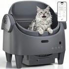 Smart Automatic Self-cleaning Cat Litter Box Open Top Odor Control For Large Cat