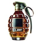 Bottle Themed Glass Veterans Memorial Glass Military Hand Grenade Whiskey Bottle