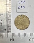 1957 Government Of Pakistan One  1  P      Holed  Coin       Lot - V22 e15