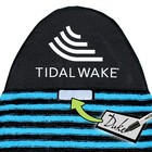 Tidal Wake Tag-it Round Nose Surf Wake Board Sock W  Name Tag Blue   Black 22554