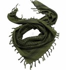 Shemagh Arab Keffiyeh Military Tactical Shawl Wrap Scarf Desert Army Scarves Grn