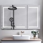 48 X 28inch Led Lights Mirror Cabinet For Bathroom Wall Mounted Medicine Cabinet