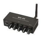     6 5mm Karaoke Mixer Aluminium Alloy Dual Mic Input Digital Karaoke Reverber Gf