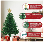 4ft Small Artificial Christmas Tree With 250 Branches   Foldable Stand For Home