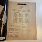 August  1971-72 Season Kennedy Center Program Magazine  Opera House  22 Pp  
