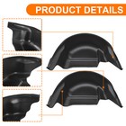For 79121 Wheel Well Guards Liners Inner Fender Mud Flaps For 2015-20 Ford F-150
