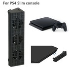 For Ps4 Slim Stand Vertical Cooling Fan External Temperature Cooler Heatsink