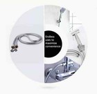 60 Inch Flexible Stainless Steel Replacement Hand Shower Hose Rv Or Home 5 Foot