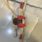 Breyer Leather Horse Saddle Tack Accessory With Girth Straps And Buckles