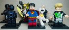 Custom Lego Dc Justice League Superman V  Lex Luthor Minifigures 6 Pack