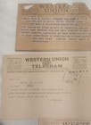 Vintage Antique Western Union Telegraph Lot Of 8 From The 1900s