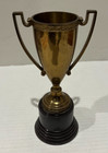 Vintage 1956 Conn  General Ping Pong Runner Up 7  Trophy Cup Rare Table Tennis