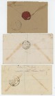 P123 01 X3 India 1943-6 Registered Military Covers Burma  India  Kenya
