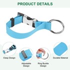 1-pack Add A Bag Luggage Strap  Adjustable Suitcase Belt With Buckle  blue 